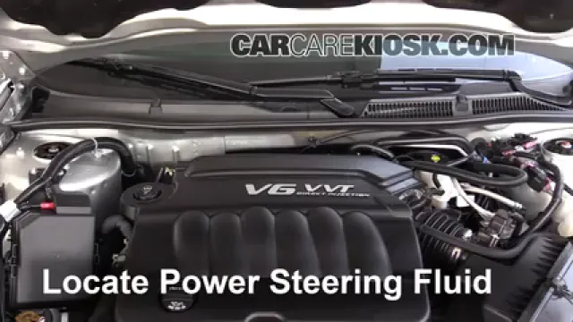 2016 Chevrolet Impala Limited LS 3.6L V6 FlexFuel Líquido de dirección asistida Agregar líquido